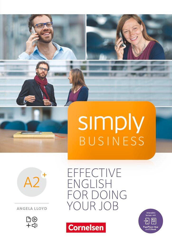 Cover: 9783065204606 | Simply Business A2+ - Coursebook mit Audio-CD und Video-DVD | Lloyd