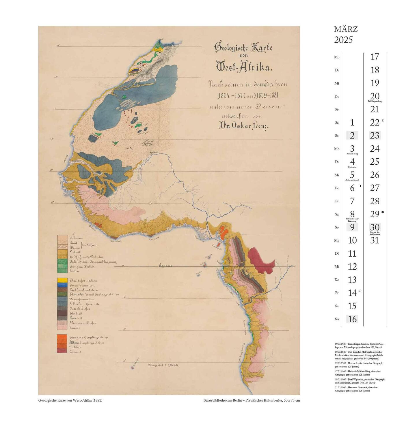 Bild: 4250809653013 | Geographisch-Kartographischer Kalender 2025 - Unterwelten -...