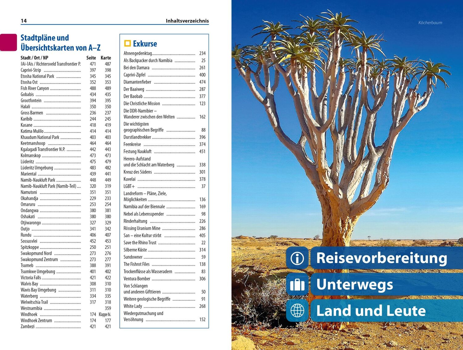 Bild: 9783896626035 | Reise Know-How Reiseführer Namibia | Daniela Schetar (u. a.) | Buch