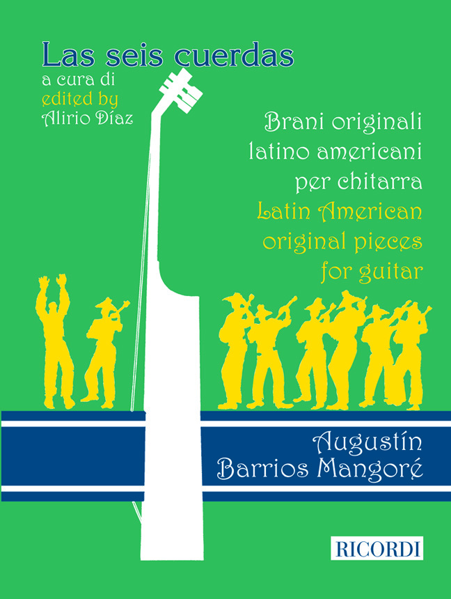 Cover: 9790041402321 | Las Seis Cuerdas | Brani Originali Latino-Americani | Mangore | Buch