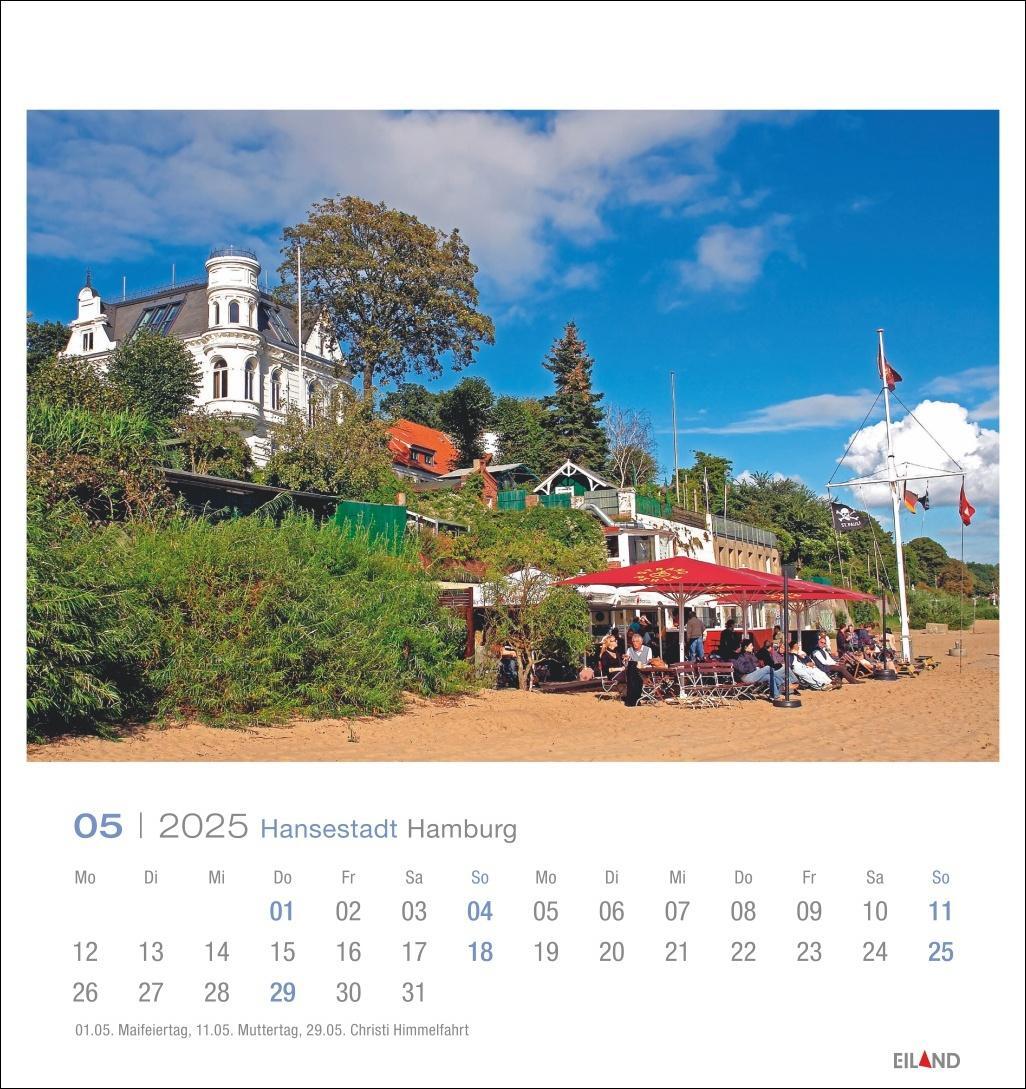 Bild: 9783964023261 | Hansestadt Hamburg Postkartenkalender 2025 | Eiland | Kalender | 13 S.