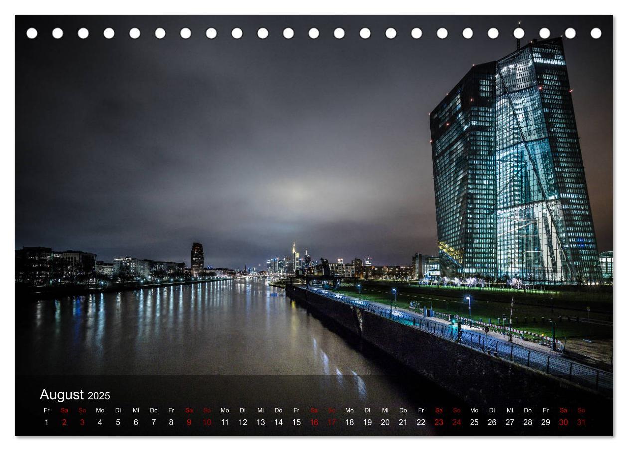 Bild: 9783435400416 | Frankfurt city view (Tischkalender 2025 DIN A5 quer), CALVENDO...