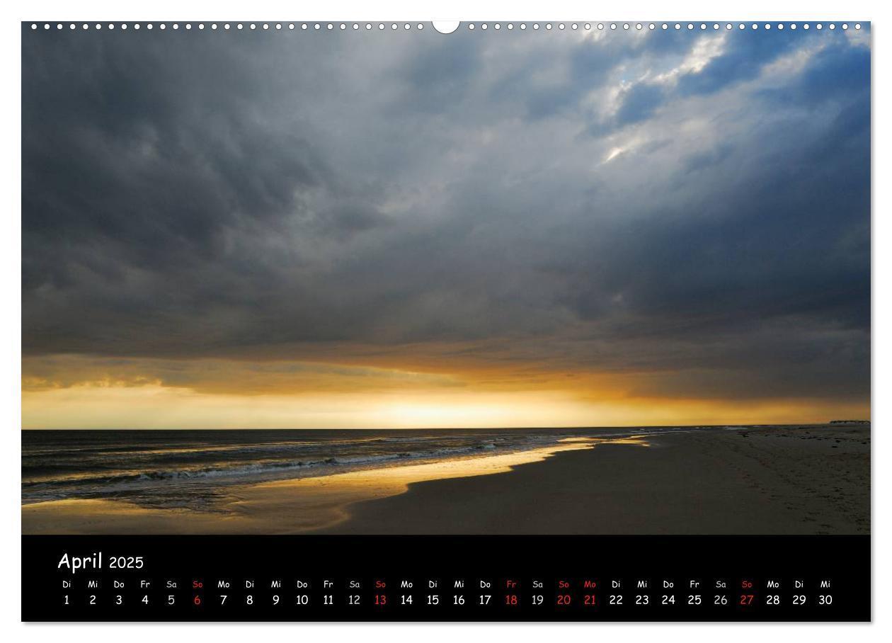 Bild: 9783435814466 | Amrum (hochwertiger Premium Wandkalender 2025 DIN A2 quer),...