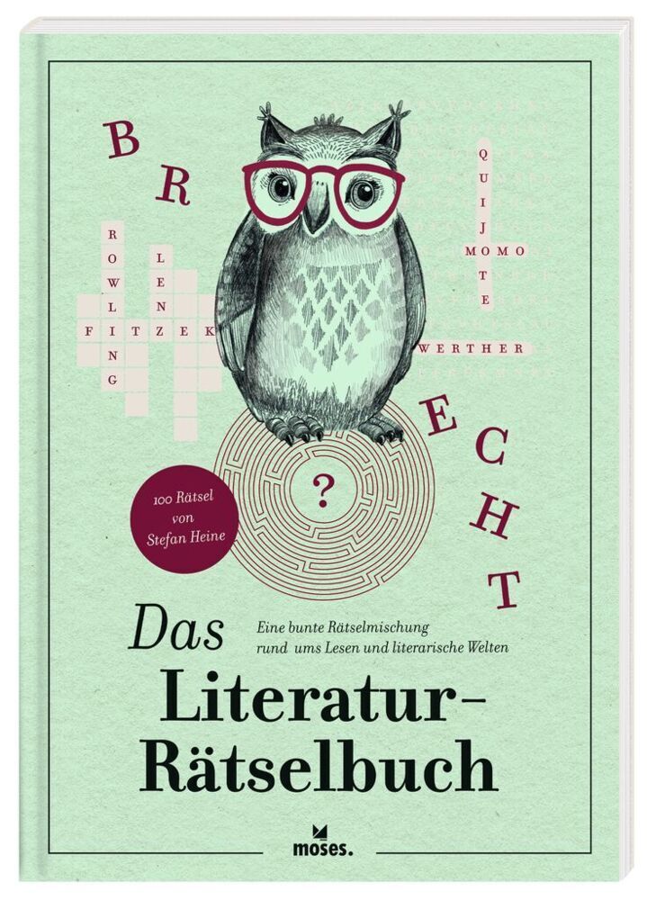 Cover: 9783964551627 | Das Literatur-Rätselbuch | Stefan Heine | Taschenbuch | 120 S. | 2021