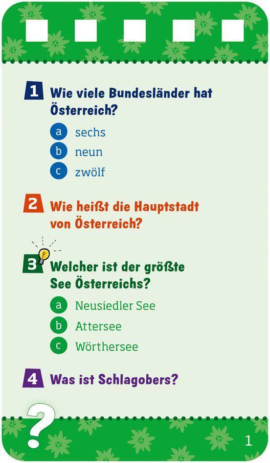 Bild: 9783788621339 | WAS IST WAS Quiz Österreich | Lisa Hebler | Taschenbuch | Deutsch