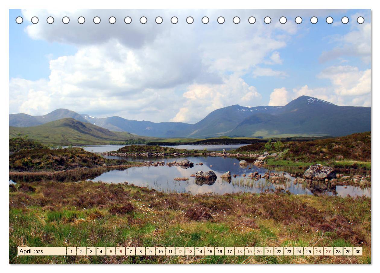 Bild: 9783435420377 | Glen Coe (Tischkalender 2025 DIN A5 quer), CALVENDO Monatskalender