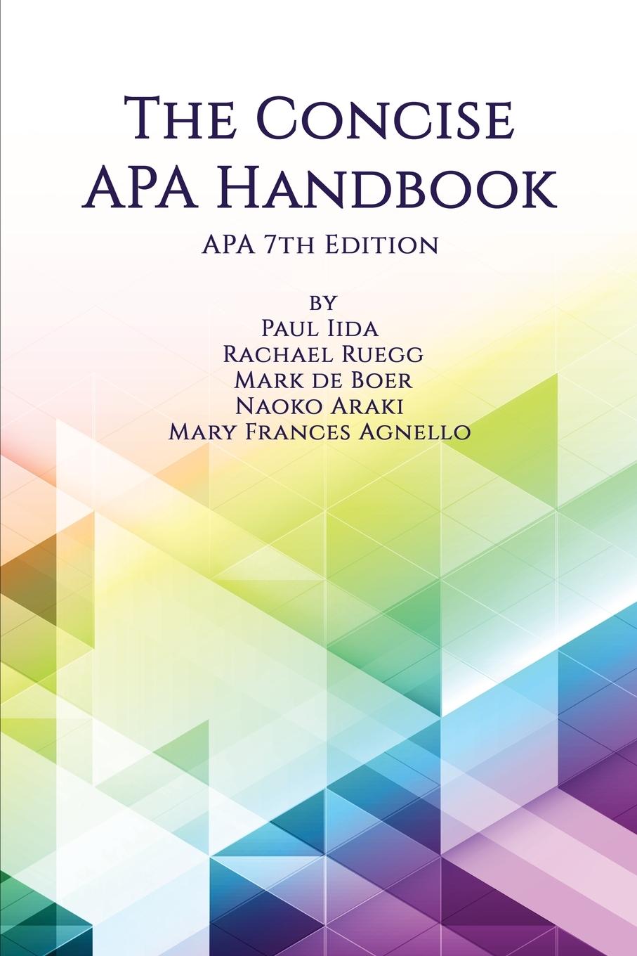 Cover: 9781648021831 | The Concise APA Handbook APA 7th Edition | Paul Iida (u. a.) | Buch