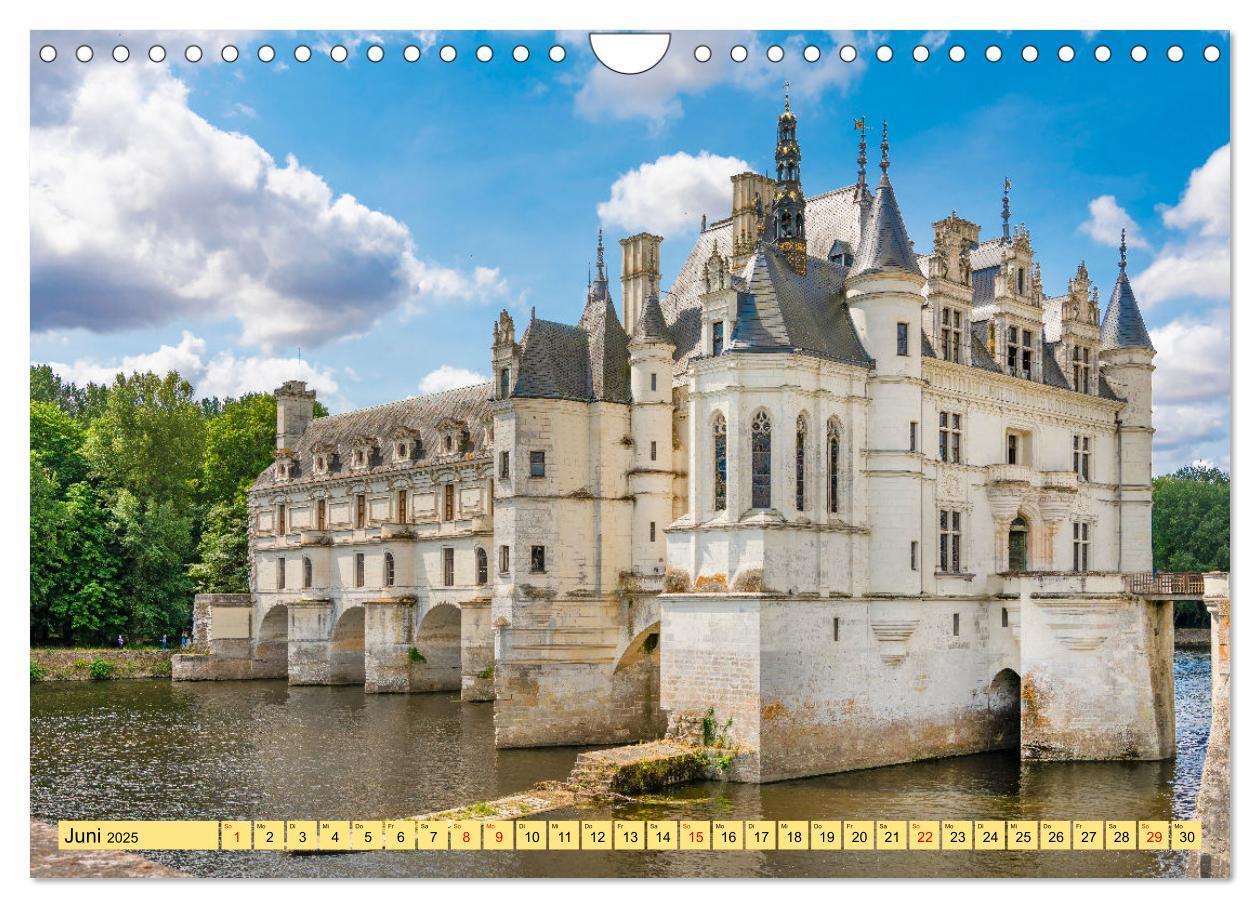 Bild: 9783383800276 | Châteaux. Im Tal der Loire (Wandkalender 2025 DIN A4 quer),...