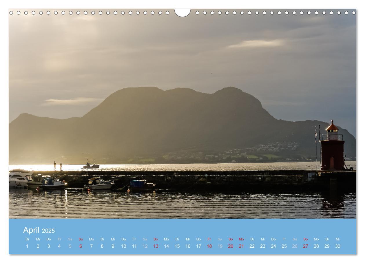 Bild: 9783435751419 | Leuchtfeuer der norwegischen Küste (Wandkalender 2025 DIN A3 quer),...