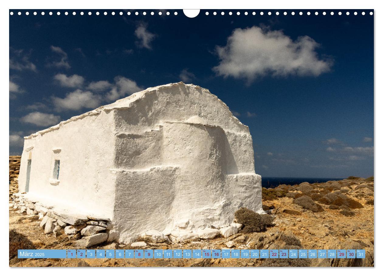 Bild: 9783435000135 | Amorgos - Kykladenimpressionen (Wandkalender 2025 DIN A3 quer),...