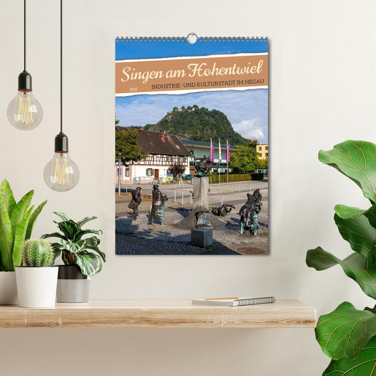 Bild: 9783457180839 | Singen am Hohentwiel (Wandkalender 2025 DIN A3 hoch), CALVENDO...