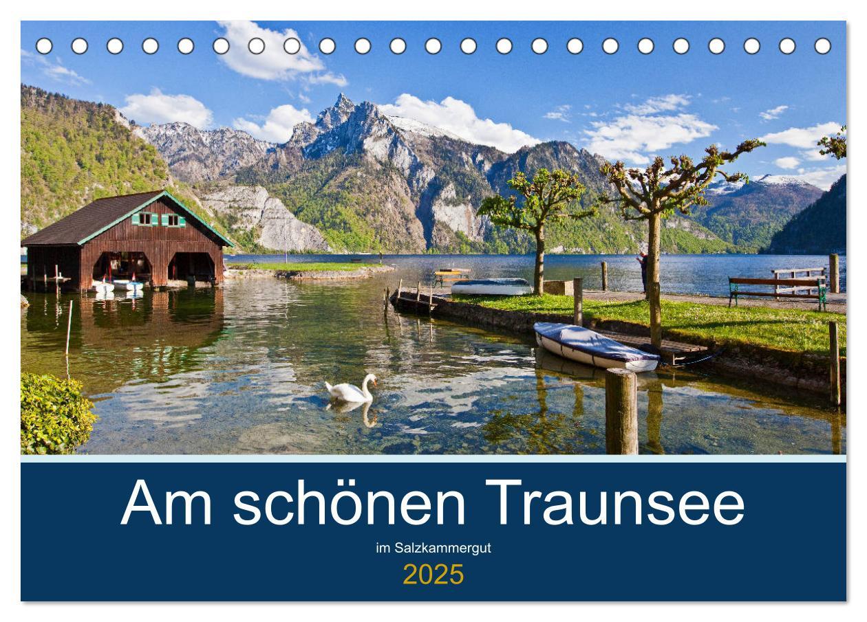 Cover: 9783435397907 | Am schönen Traunsee im Salzkammergut (Tischkalender 2025 DIN A5...