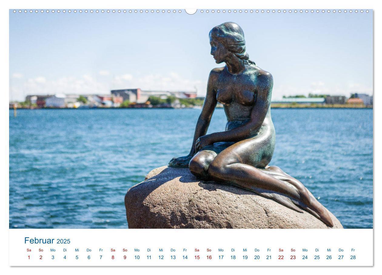 Bild: 9783435450558 | Schönes Kopenhagen (Wandkalender 2025 DIN A2 quer), CALVENDO...