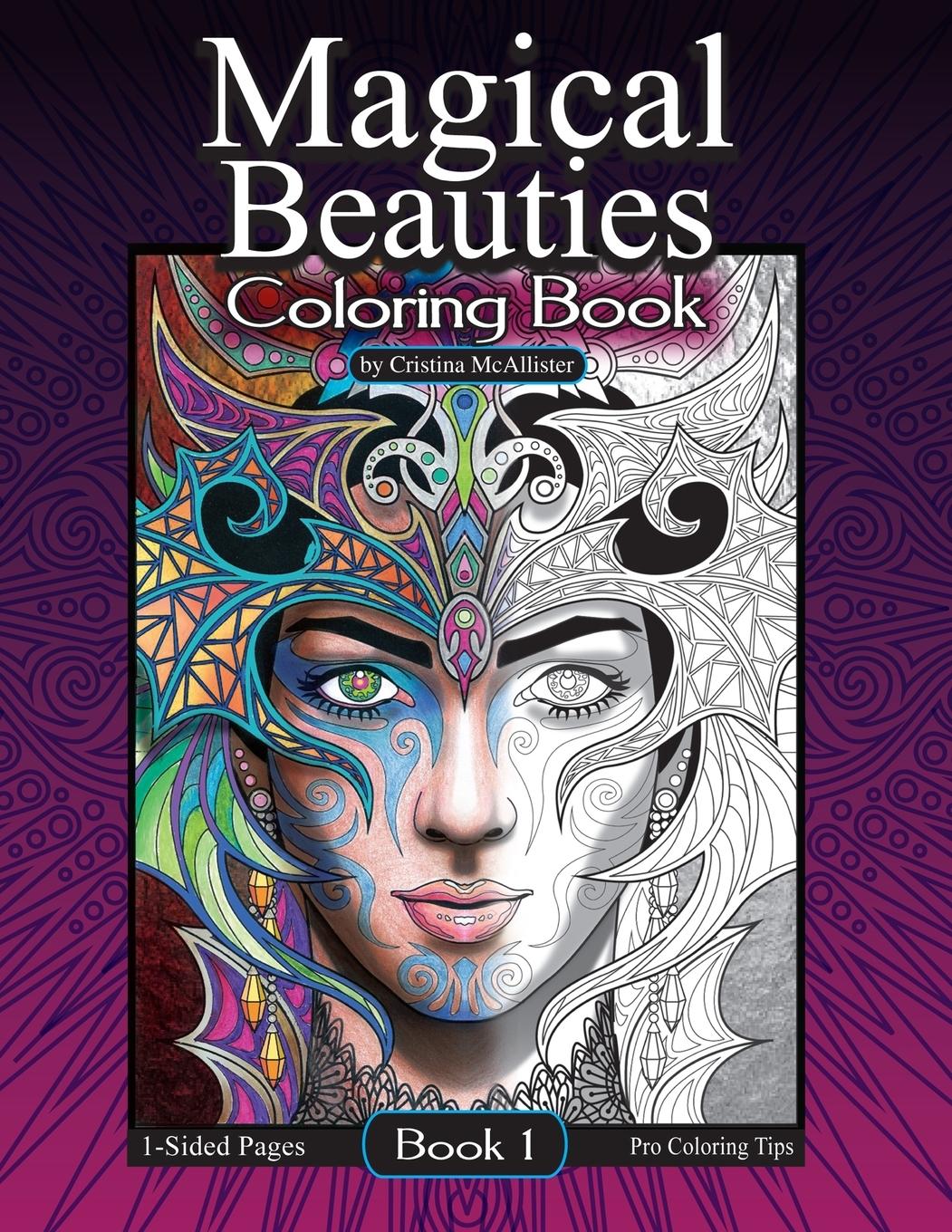 Cover: 9781977713223 | Magical Beauties Coloring Book | Book 1 | Taschenbuch | Englisch