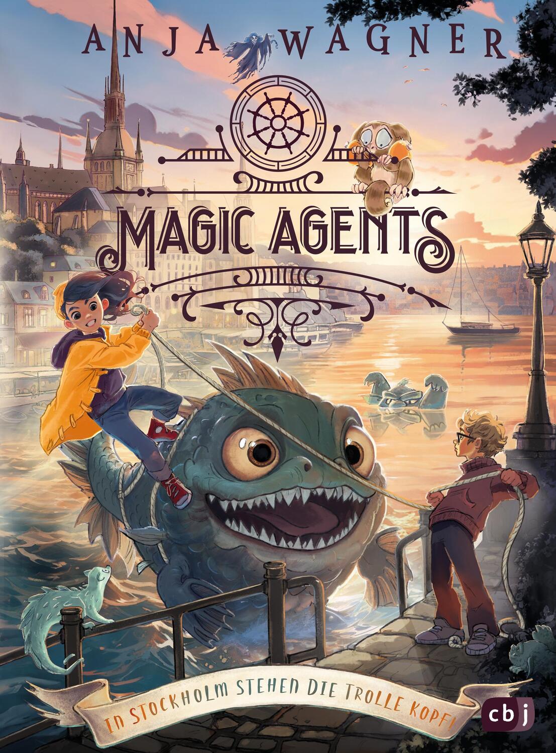 Cover: 9783570181539 | Magic Agents - In Stockholm stehen die Trolle kopf! | Anja Wagner