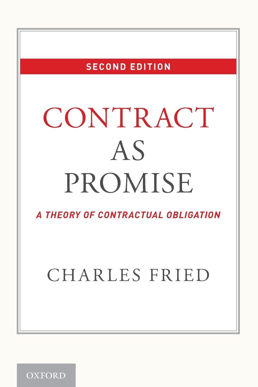 Cover: 9780190240165 | CONTRACT AS PROMISE 2E P | Charles Fried | Taschenbuch | Englisch