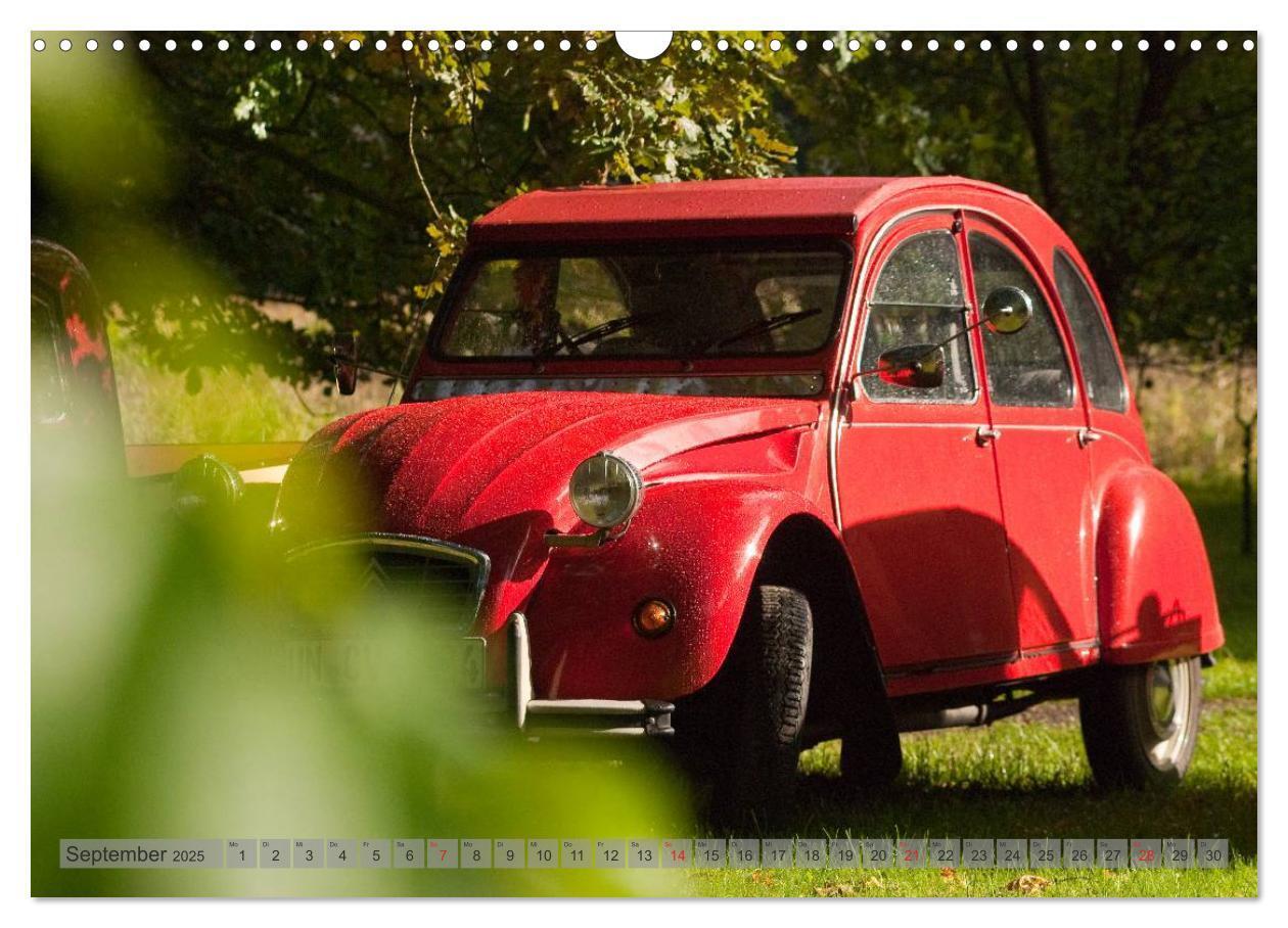 Bild: 9783435591794 | Kultauto Ente Citroën 2CV (Wandkalender 2025 DIN A3 quer), CALVENDO...