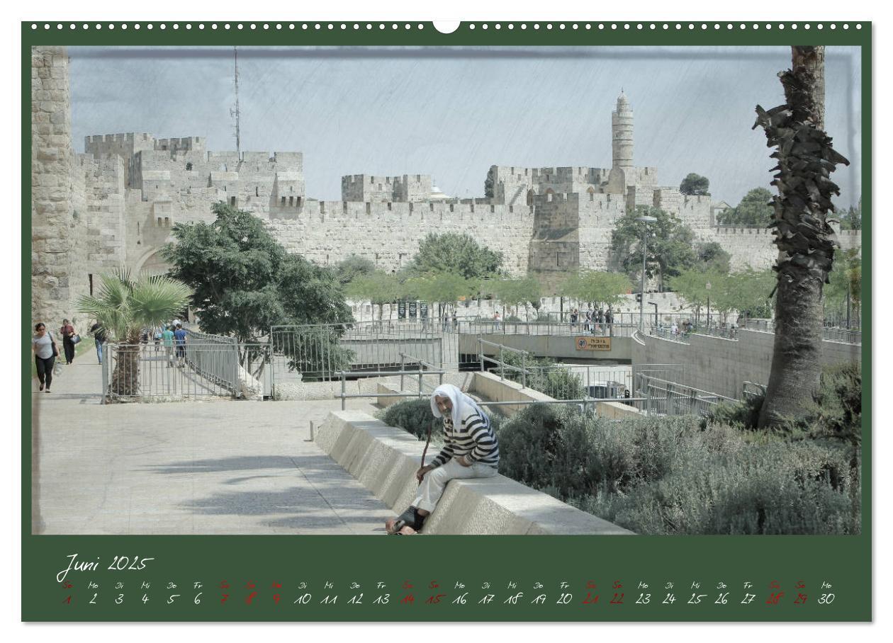 Bild: 9783435434350 | Unterwegs in Jerusalem (Wandkalender 2025 DIN A2 quer), CALVENDO...