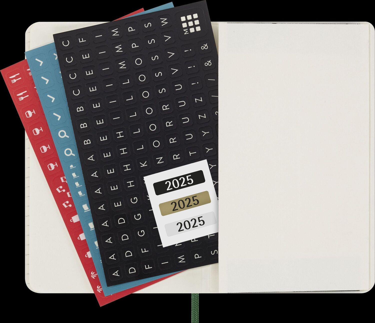 Bild: 8056999270773 | Moleskine 12 Monate Tageskalender 2025, Pocket/A6, 1 Tag = 1 Seite,...