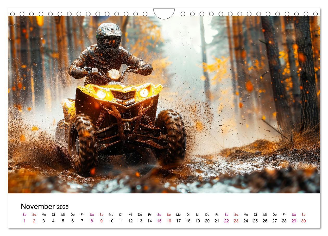 Bild: 9783457146651 | Quad Erlebnisse (Wandkalender 2025 DIN A4 quer), CALVENDO...