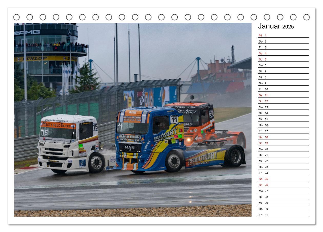 Bild: 9783435342600 | TRUCK RACING am Nürburgring (Tischkalender 2025 DIN A5 quer),...