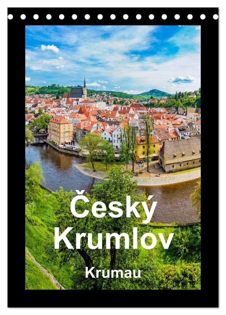 Cover: 9783457068472 | Cesky Krumlov Krumau (Tischkalender 2025 DIN A5 hoch), CALVENDO...