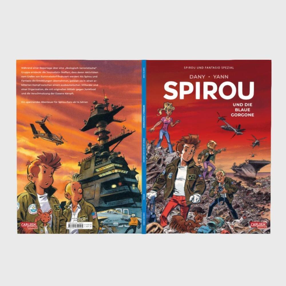 Bild: 9783551799562 | Spirou und Fantasio Spezial 42: Spirou und die blaue Gorgone | Yann