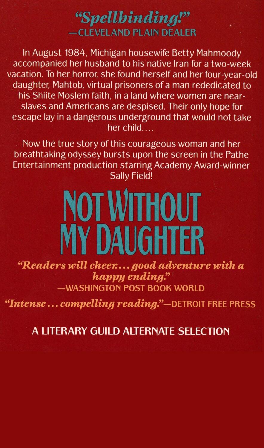 Rückseite: 9780312925888 | Not Without My Daughter | Betty Mahmoody (u. a.) | Taschenbuch | 1991