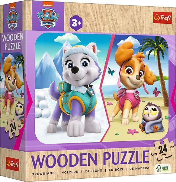 Cover: 5900511202663 | Holz Puzzle Junior 24 - Paw Patrol Girls | Spiel | In Kartonage | 2024