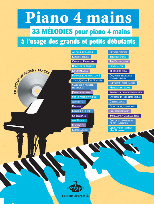 Cover: 9790560151618 | 33 Melodies a L'Usage Des Petits Et Grands | Debutants | Buch + CD