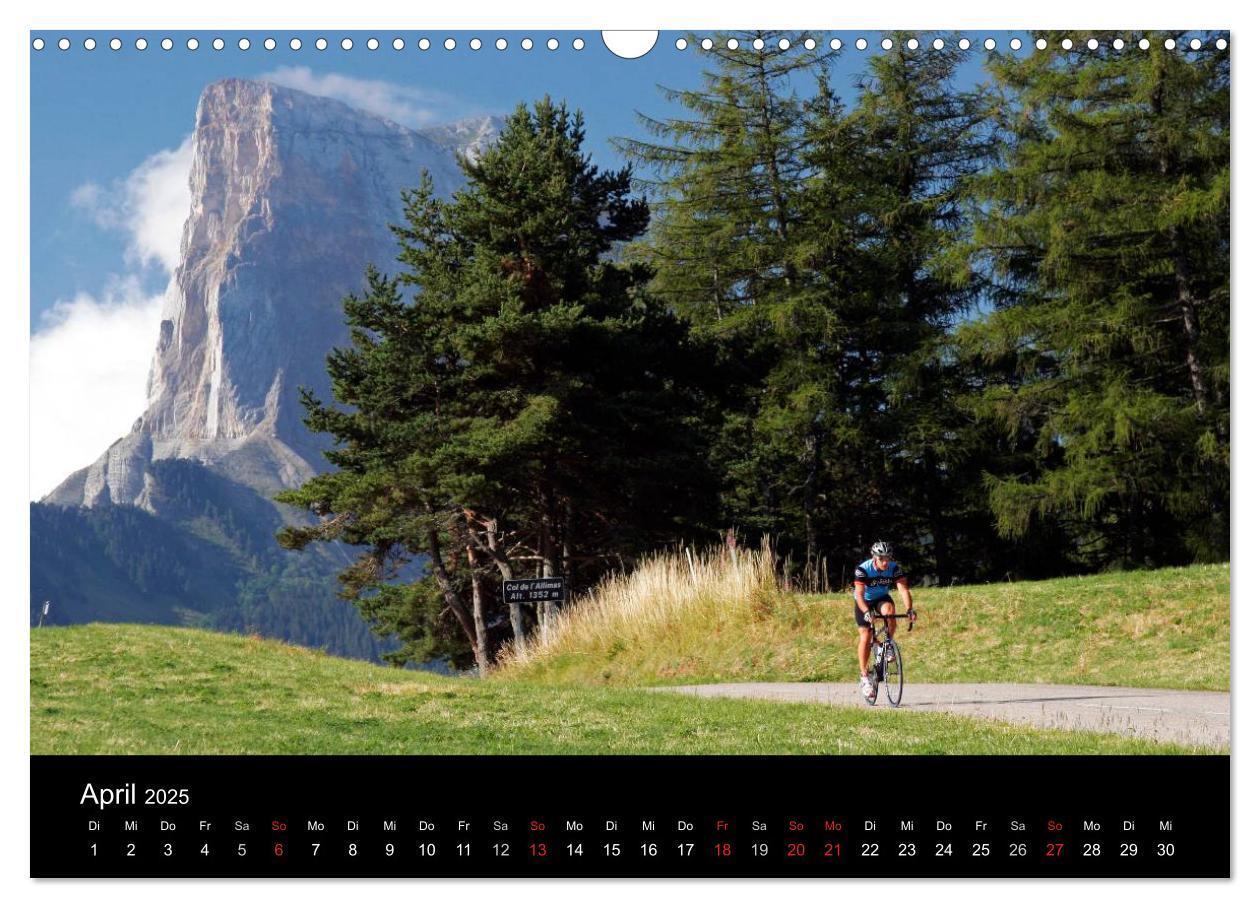 Bild: 9783435833917 | Alpenpässe auf dem Rennrad Vol. 1 (Wandkalender 2025 DIN A3 quer),...