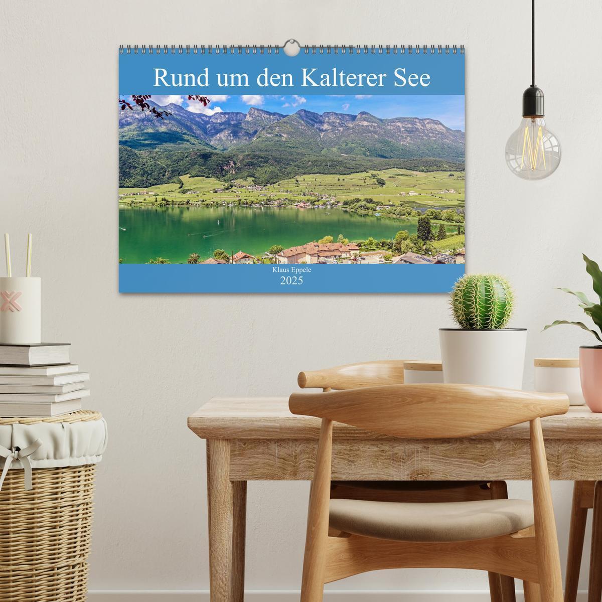 Bild: 9783435109593 | Rund um den Kalterer See (Wandkalender 2025 DIN A3 quer), CALVENDO...