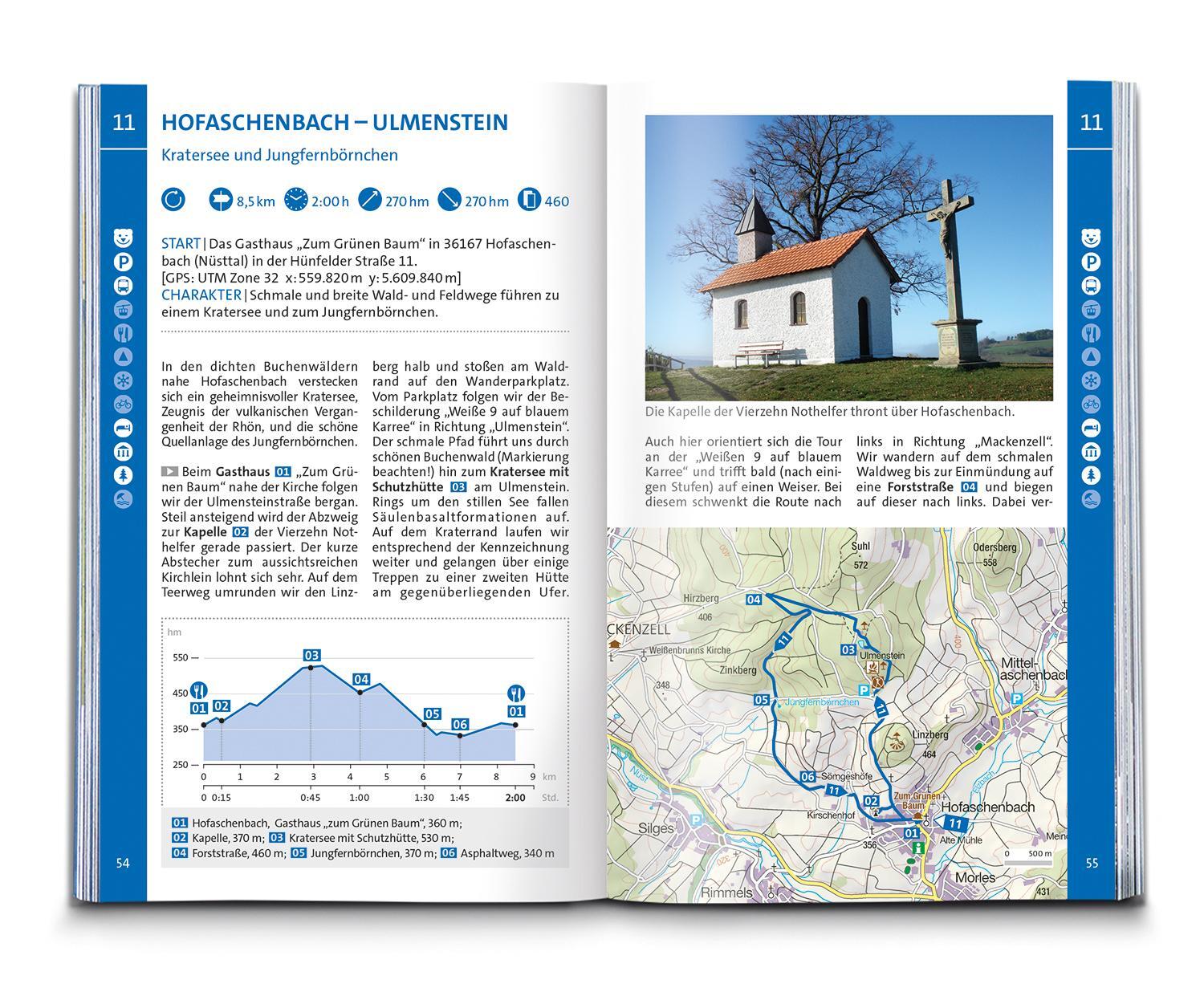 Bild: 9783991216896 | KOMPASS Wanderführer Rhön, 50 Touren | Kay Tschersich | Taschenbuch