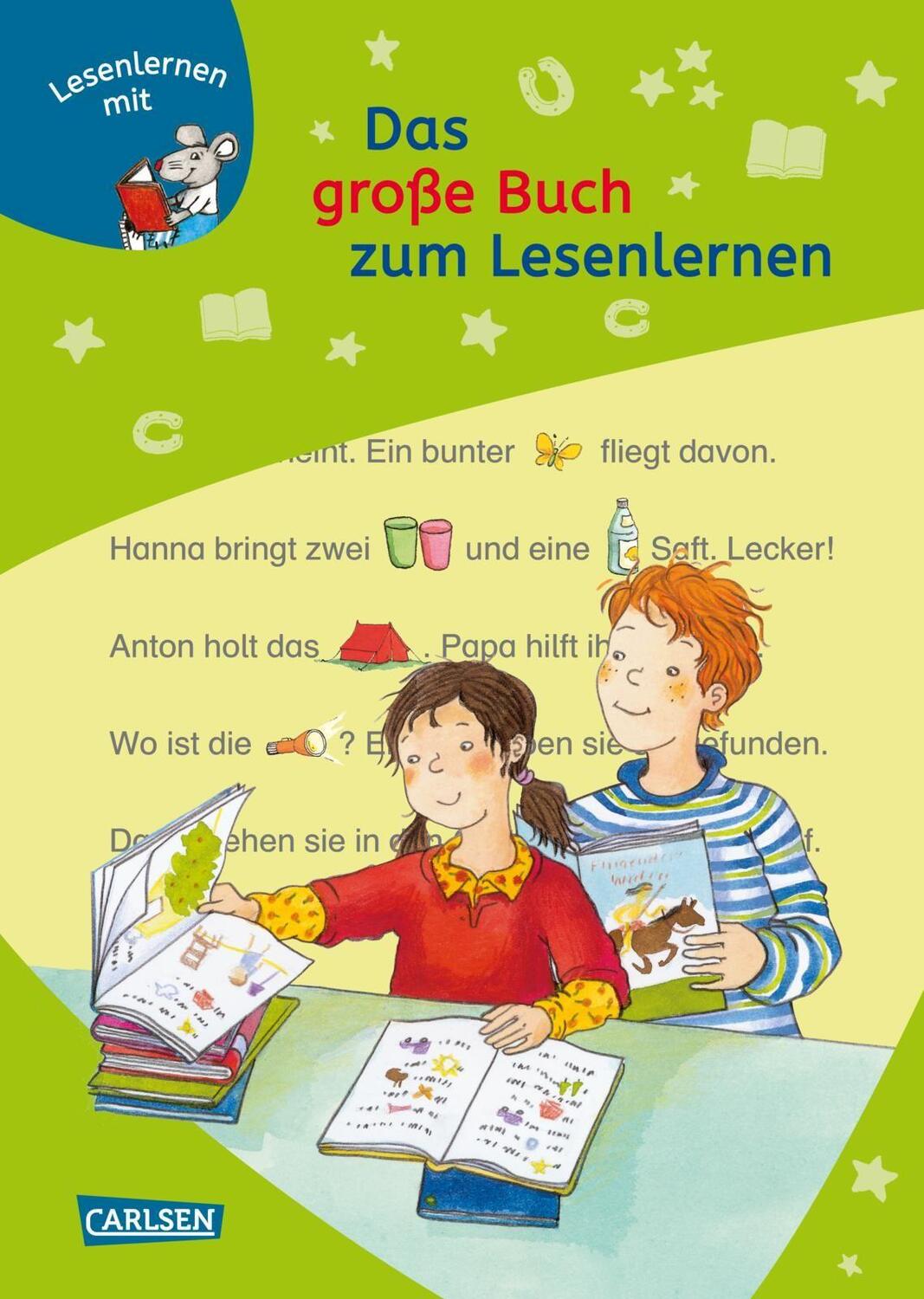 Cover: 9783551066015 | Das große Buch zum Lesenlernen | LESEMAUS zum Lesenlernen Stufe 1