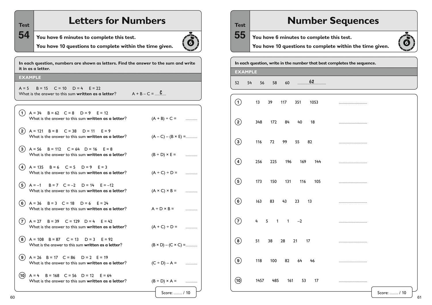 Bild: 9781844199167 | 11+ Verbal Reasoning Quick Practice Tests Age 10-11 (Year 6) | 11