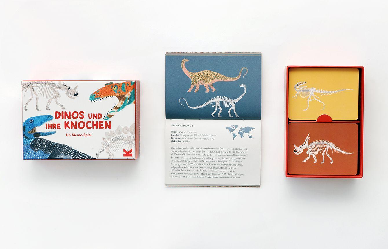 Bild: 9783962441616 | Dinos &amp; ihre Knochen | Ein Memo-Spiel | Paul Upchurch | Spiel | 50 S.