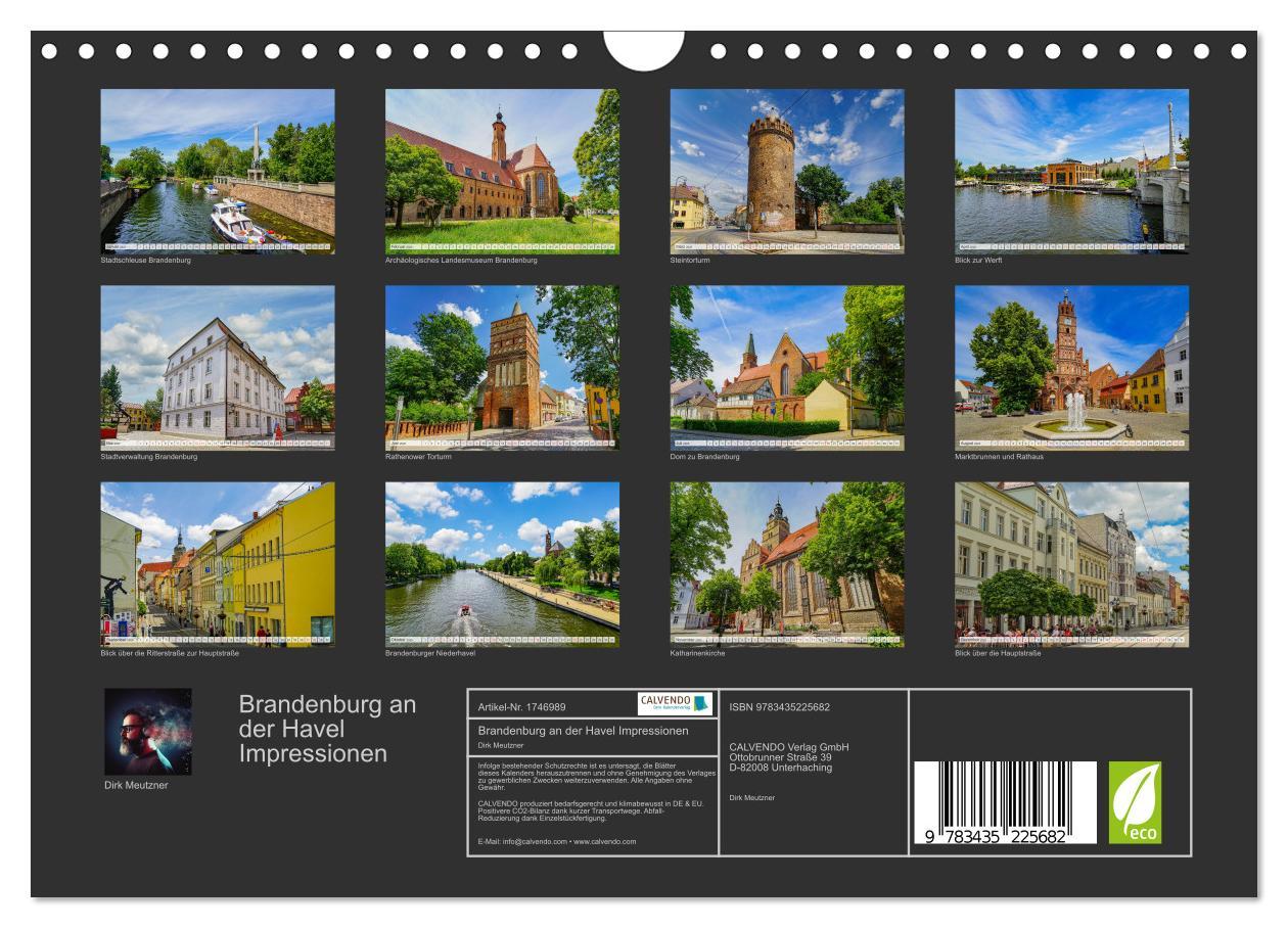 Bild: 9783435225682 | Brandenburg an der Havel Impressionen (Wandkalender 2025 DIN A4...