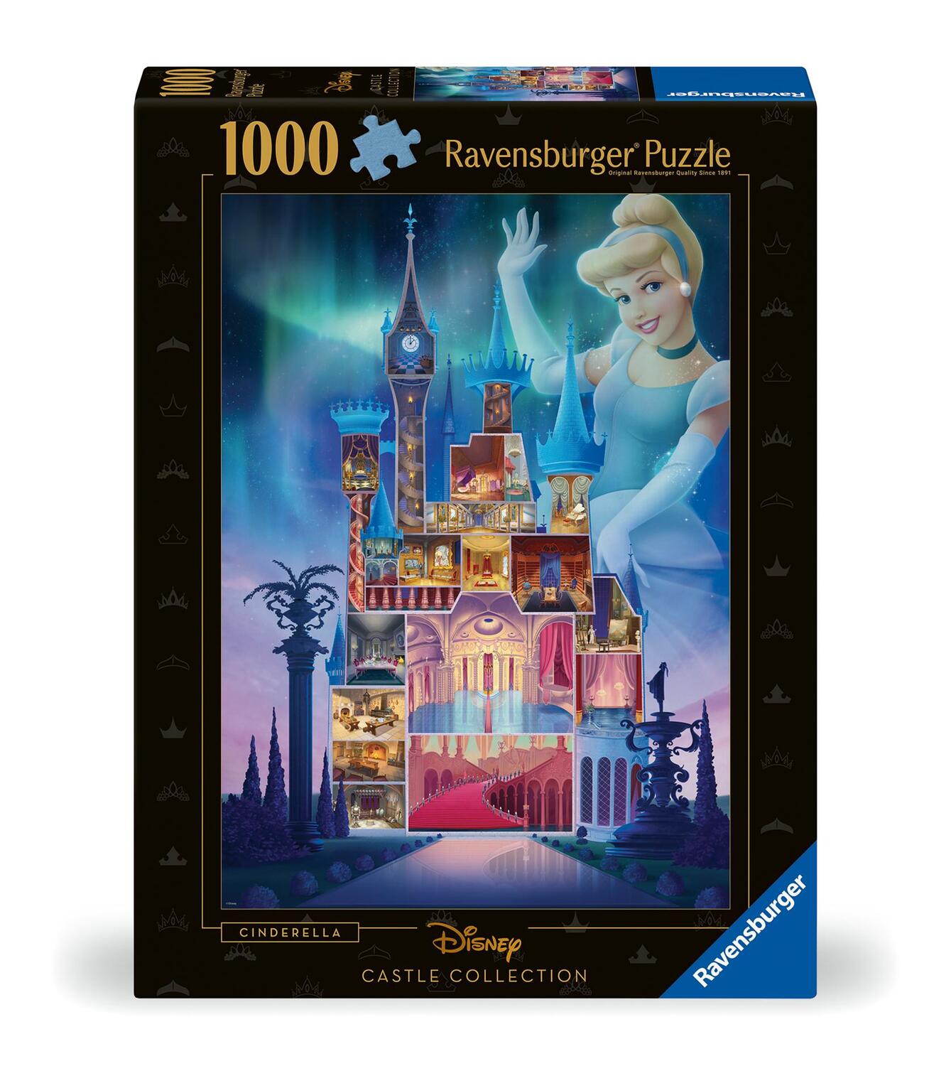 Cover: 4005555002598 | Ravensburger Puzzle 12000259 - Cinderella - 1000 Teile Disney...