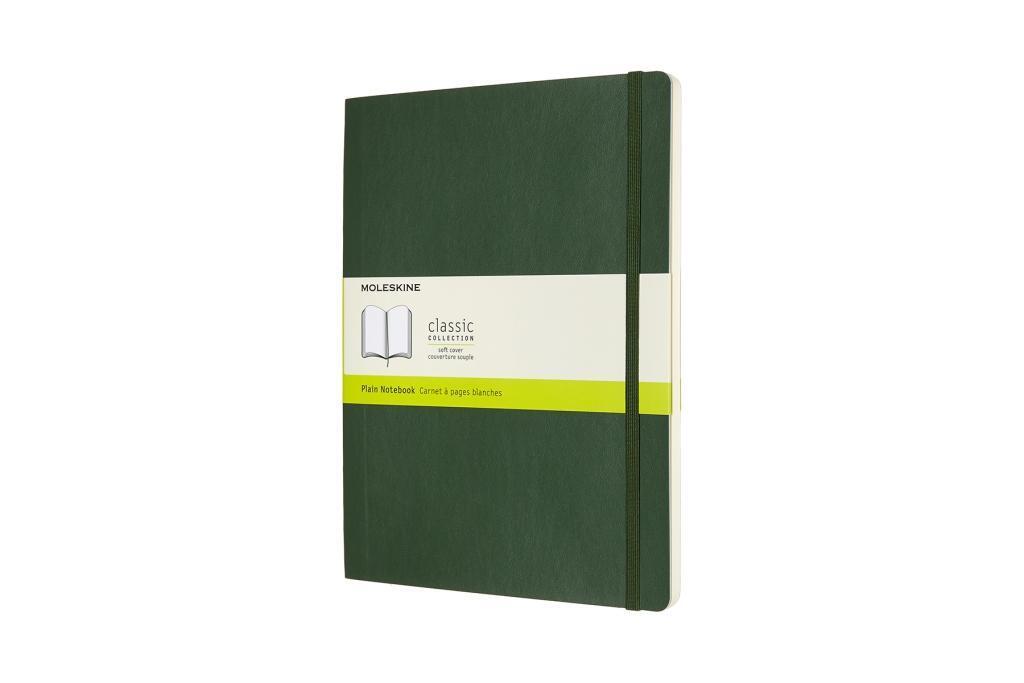 Cover: 8053853600066 | Moleskine Notizbuch XL, Blanko, Myrtengrün | Moleskine | Notizbücher