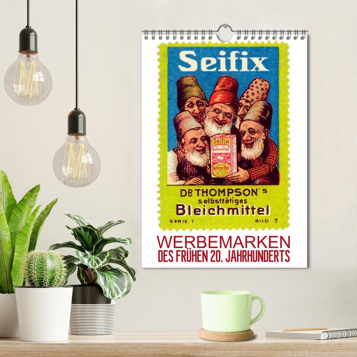 Bild: 9783457048122 | Werbemarken des frühen 20. Jahrhunderts (Wandkalender 2025 DIN A4...