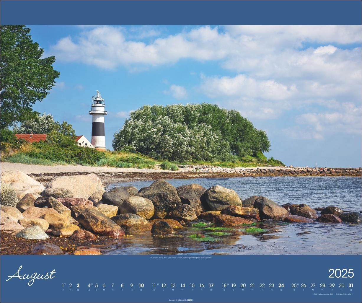 Bild: 9783839900680 | Ostsee Kalender 2025 | Kalender | Spiralbindung | 14 S. | Deutsch