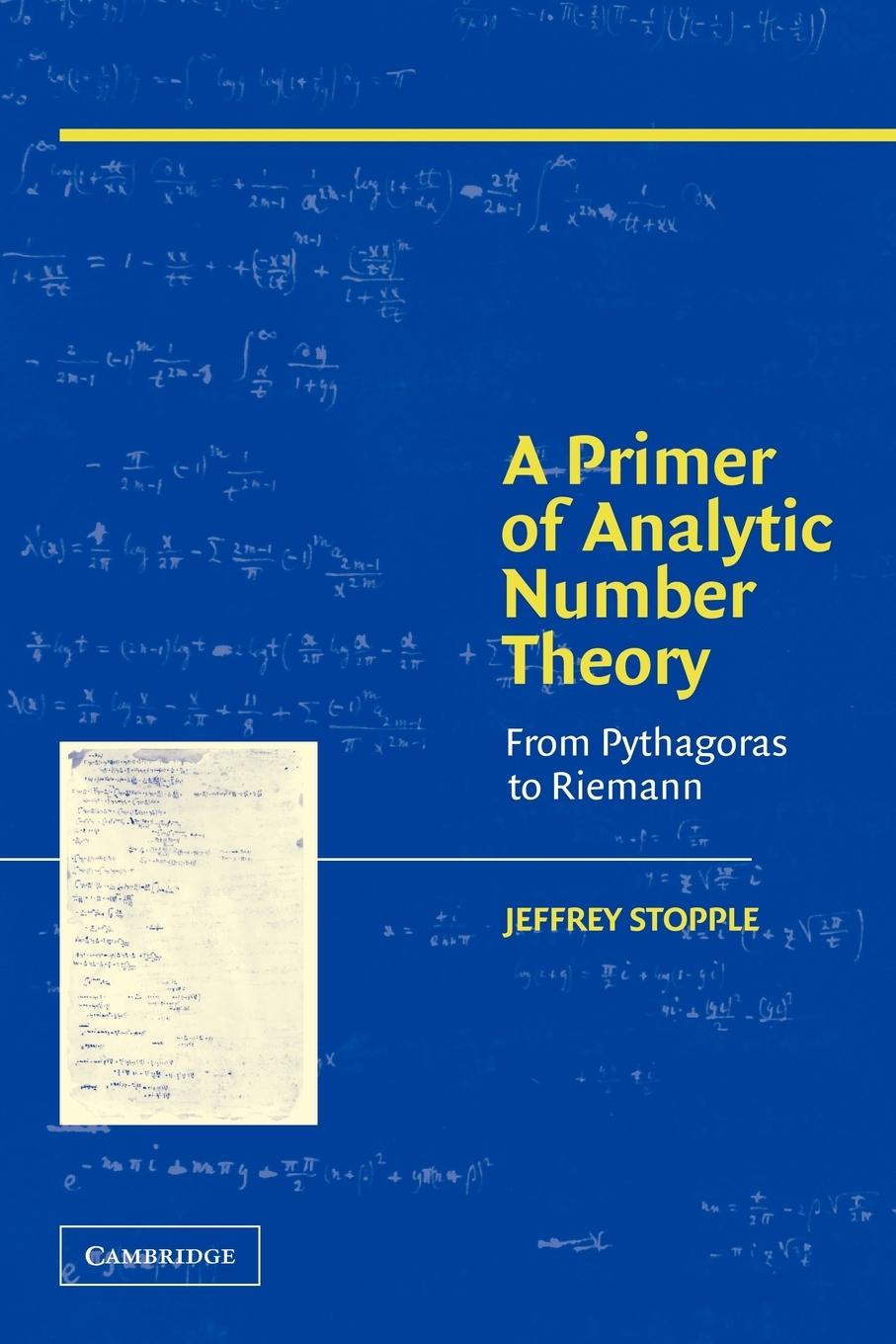 Cover: 9780521012539 | A Primer of Analytic Number Theory | From Pythagoras to Riemann | Buch