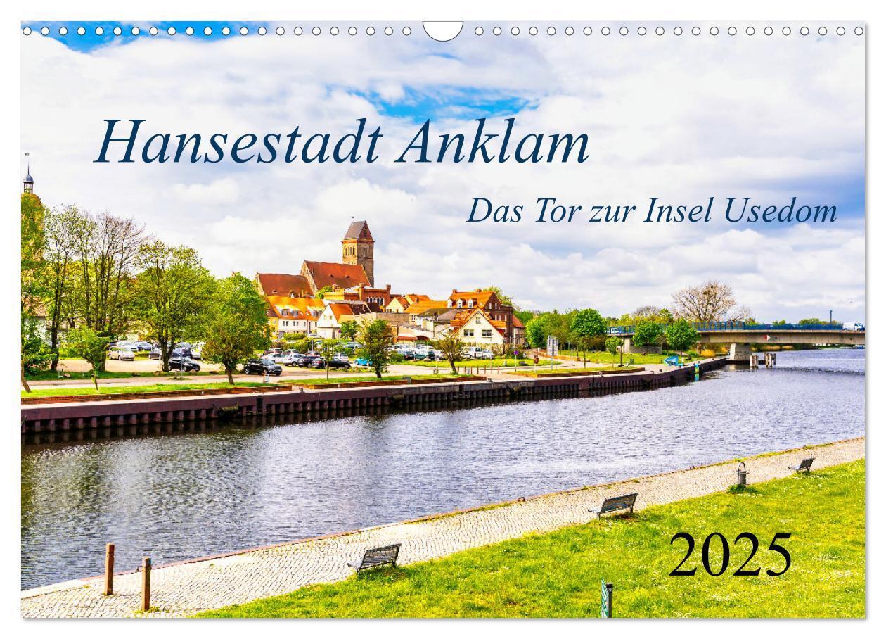 Cover: 9783435056330 | Hansestadt Anklam. Das Tor zur Insel Usedom (Wandkalender 2025 DIN...