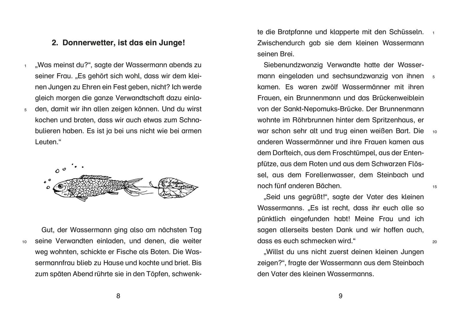 Bild: 9783522179188 | Der kleine Wassermann. Schulausgabe | Otfried Preußler | Taschenbuch