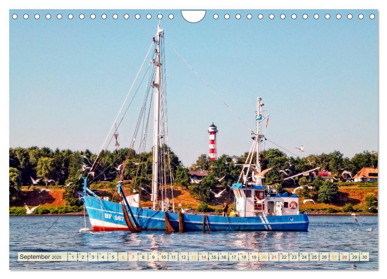 Bild: 9783435384020 | Maritime Augenblicke - Fischkutter (Wandkalender 2025 DIN A4 quer),...