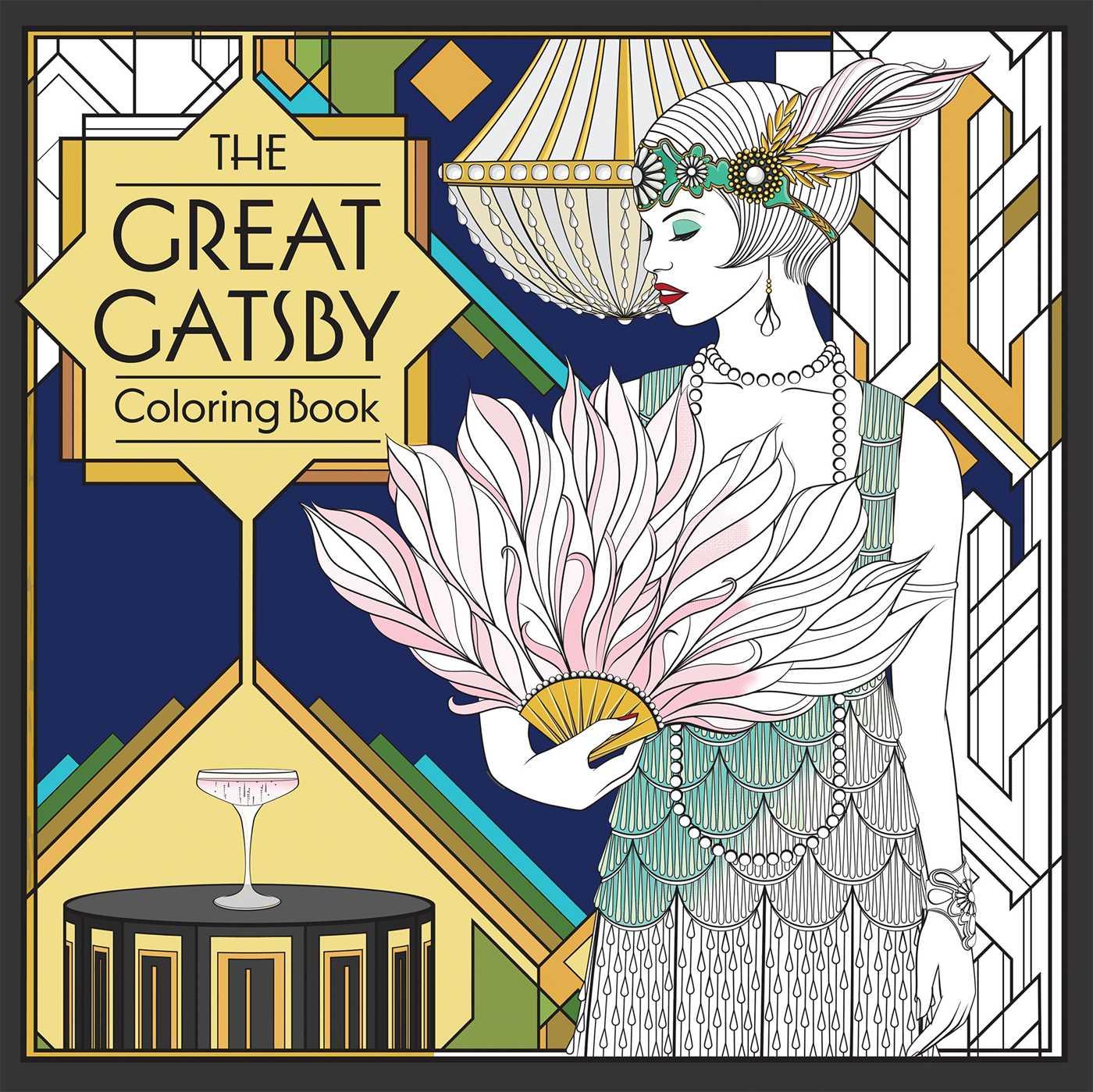 Cover: 9781645174790 | The Great Gatsby Coloring Book | F Scott Fitzgerald | Taschenbuch