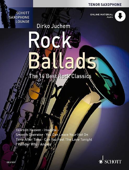 Cover: 9783795748364 | Rock Ballads Tenor-Saxophon. Ausgabe mit Online-Audiodatei | Juchem