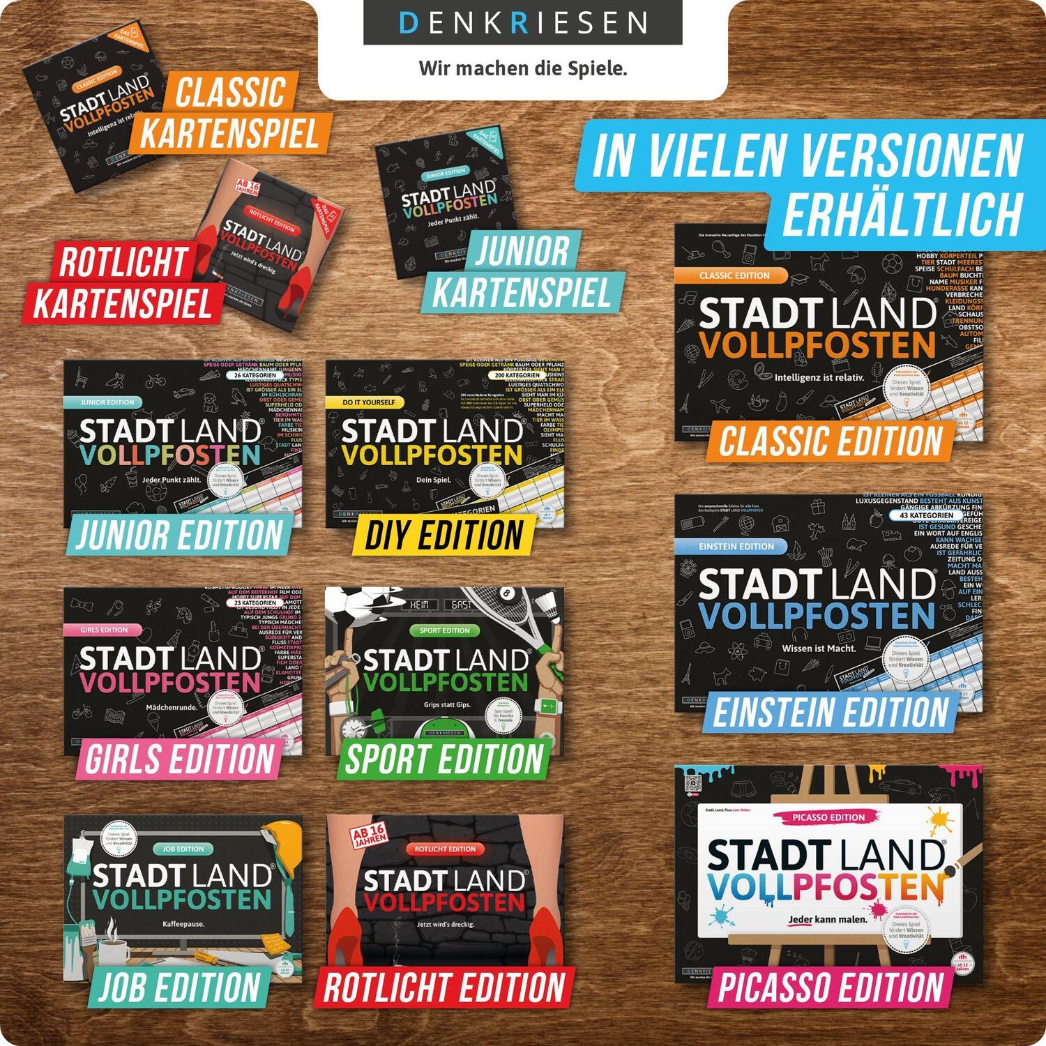 Bild: 4260528090303 | STADT LAND VOLLPFOSTEN® - GIRLS EDITION "Mädchenrunde" | Taschenbuch