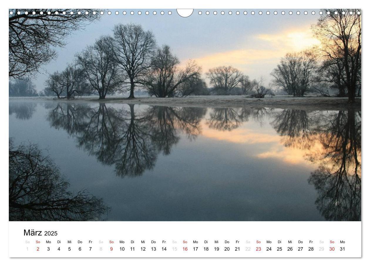 Bild: 9783435760015 | Morgenstimmungen 2025 (Wandkalender 2025 DIN A3 quer), CALVENDO...