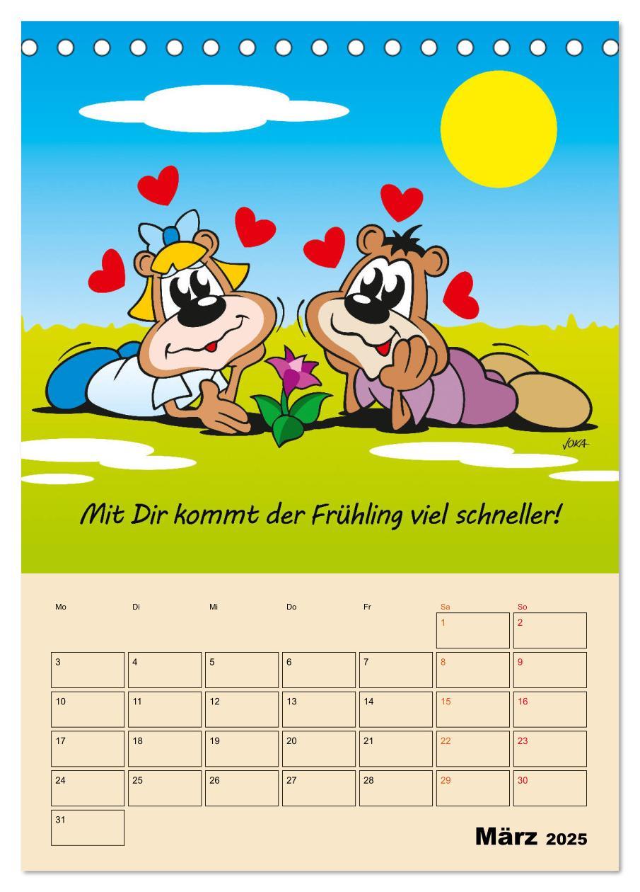 Bild: 9783435931408 | Ein Jahr mit Dir! (Tischkalender 2025 DIN A5 hoch), CALVENDO...